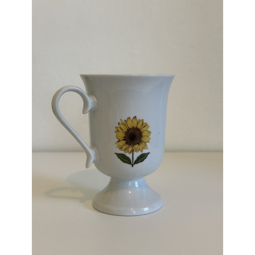 Bia Cordon Bleu Sunflower Design Cup Mug Cottage Garden Sunflower Mug
